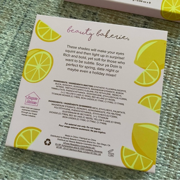 BEAUTY BAKERIE · SOUR YA DOIN? EYESHADOW PALETTE - Picture 7 of 7